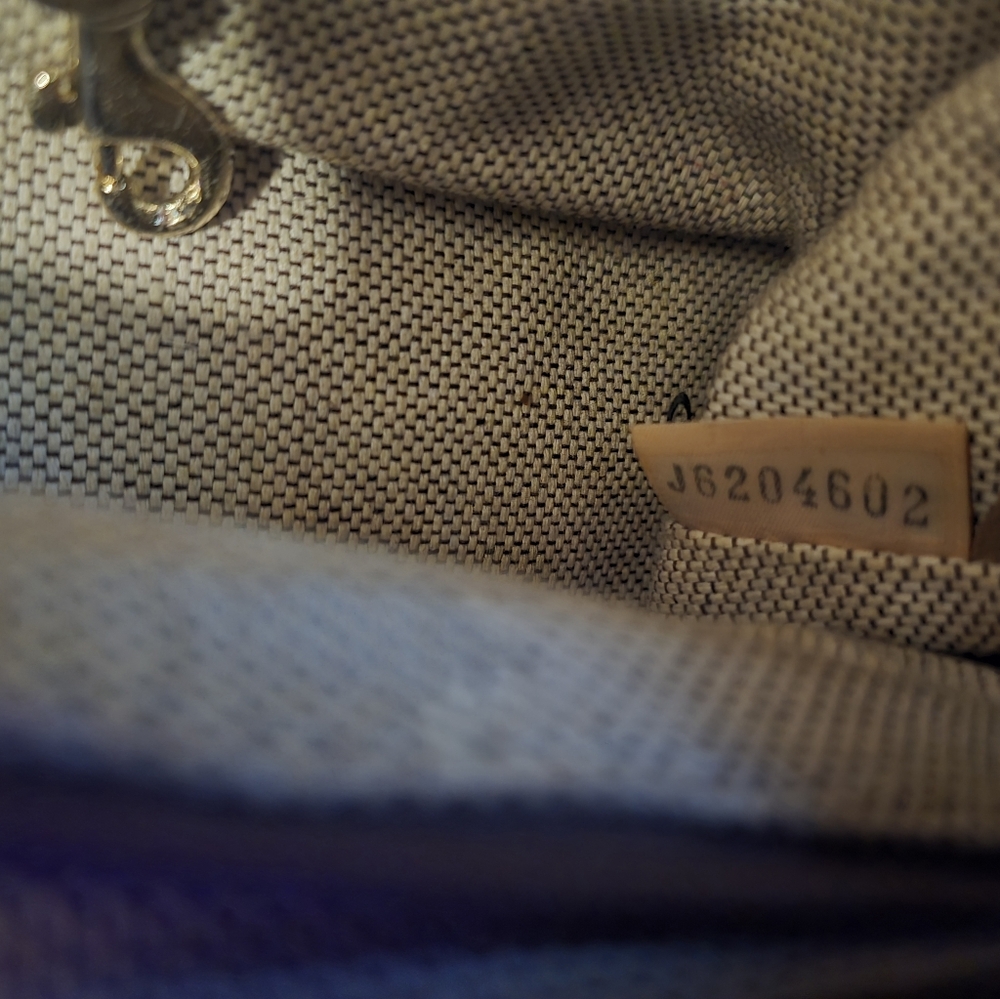 Dooney & Bourke Double Pocket w/ Locks Leather / Signature Canvas Satchel Purse - Picture 10 of 10